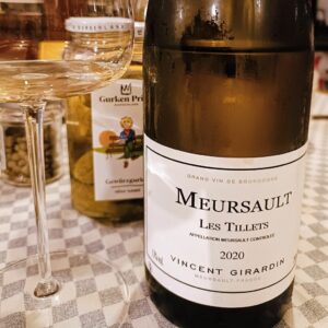 Enonauta/Degustazione di Vino #423 - review - Meursault "Les Tillets" 2020 - Vincent Girardin | Chardonnay di spessore, ma con energia da vendere